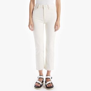 Mother Denim Size 26 High Waisted Rider Ankle Jean in Act Natural